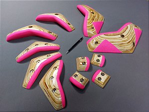 Boomerangs (peças médias e pequenas)