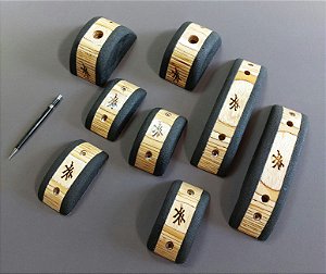 Pinças retangulares (peças pequenas)