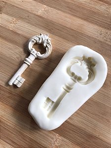Chave - Molde de silicone artesanal