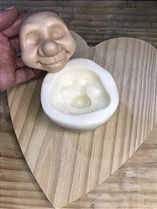 Cabeça Duende/Gnomo M2 - Molde de silicone artesanal