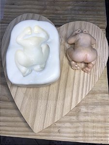 Corpo bebe Fada - Molde de silicone artesanal