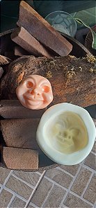 Molde de silicone Artesanal - Cabeça Gnomo/Duendes Feminina