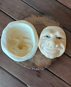 Molde de silicone artesanal cabeça G