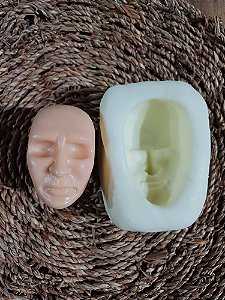 Molde de silicone Artesanal - Cabeça Mago G