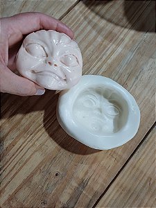 Molde de silicone Artesanal - Cabeça bebê Yoda