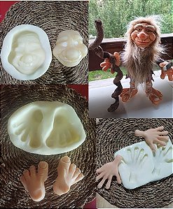 Kit molde de silicone G * PROMOÇÃO TEMPORÁRIA