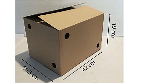 CAIXA PARA SORVETE / AÇAI - POTE 1,5 LT - FARDO C/ 20 UND.