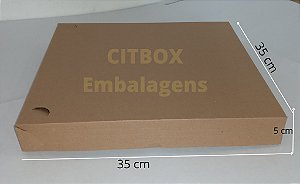 DOCE/SALGADO	- 350X350X50 - PARDO - FARDO C/ 10 UND.