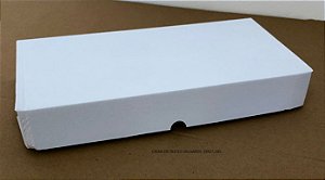 CAIXA DOCES/SALGADOS 35X17,5X5 BRANCA 10 UNID