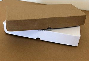 CAIXA DE DOCE/SALGADOS 35X17,5X5 PARDA 10 UNID