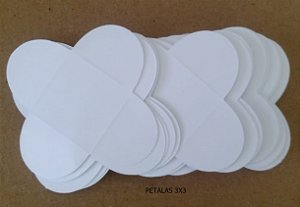 PETALAS 3X3 BRANCA