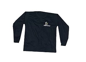 Camiseta Manga Longa - Amarela ou Preta