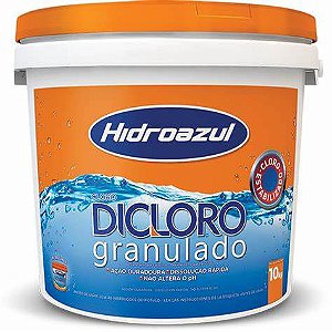 DICLORO GRANULADO BD 10KG HIDROAZUL
