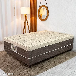 Cama Box Casal Ortopédico Rondoconfort Rondomóveis - 138x188x60
