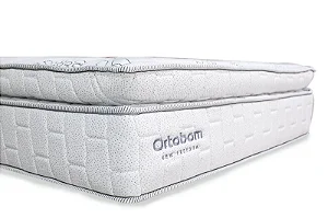 Colchão Casal Molas Ensacadas Pocket New Freedom Ortobom 138x188x32 cm | Suporta até 300kg