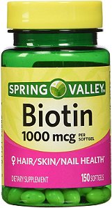 Biotina 1000 mcg - Spring Valley