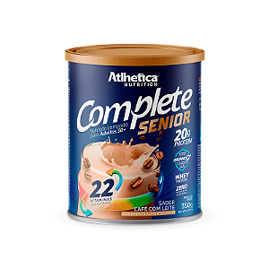 COMPLETE SENIOR 50+ (350 G) CAFE COM LEITE - ATHLETICA NUTRITION