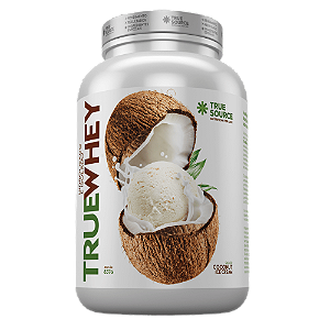 TRUE WHEY PROTEIN COCONUT ICE CREAM 837G - TRUE SOURCE