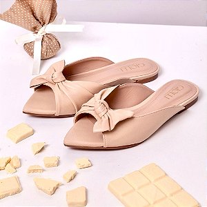 Rasteira Eva- Chocolate Branco
