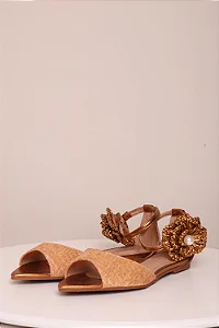 Rasteira Serena- Bronze