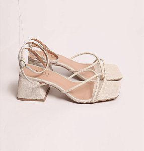 Sandália GL 13 salto bloco