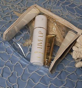 Body Splash LIVE UP + creme de mãos + necessaire