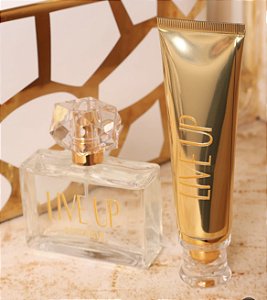 Perfume LIVE UP + creme de mãos