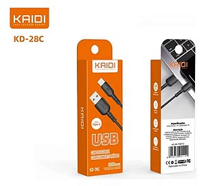 CABO USB TIPO -C KAIDI
