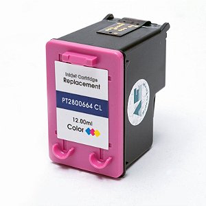 Cartucho Compatível HP 662xl Color