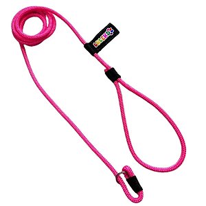 Guia Unificada para Cachorro Luleko - Rosa Neon