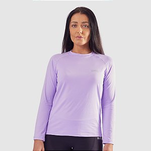 Camiseta Feminina Manga Longa Walk Stretch Proteção UV50+ Poliamida Mammuth Adventure