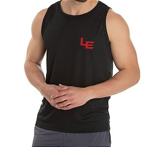 Regata Dry Fit Preta Proteção UV 30+