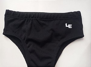 Sunga tradicional Infantil Lobato Esportes Preta