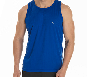 Regata Dry Fit Azul Royal Proteção UV 30+