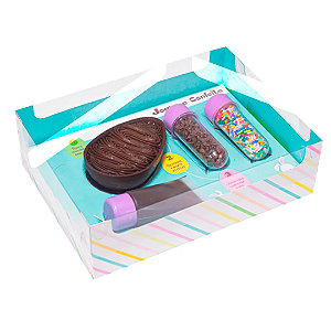 Caixa Encanto Mini Confeiteiro Jogo Páscoa Colorida 5 Unidades (4735) - IDEIA