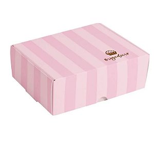 Caixa para Brigadeiros - Brigadeiro Rosa - 10 unidades - Cromus