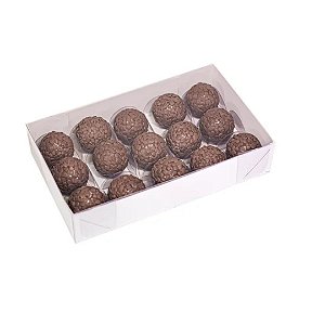 Caixa Basic Para 15 Doces Branco 10 Unidades - IDEIA