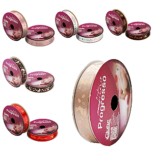 Fitas Cetim Páscoa Progresso 15mm 10 Metros Várias Cores