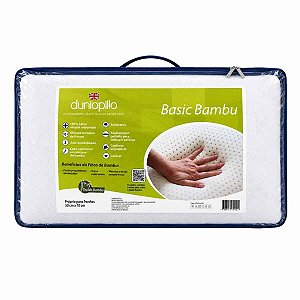 Travesseiro Premium Dunlopillo Basic Bambu – Látex Natural Talalay