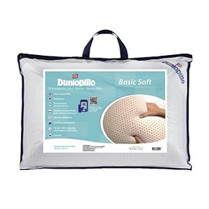 Travesseiro Basic Soft de Látex Dunlopillo - 50x70cm