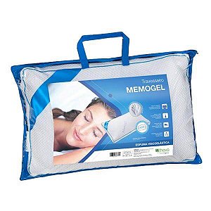 Travesseiro Memogel Pillow Theva - 50x70x15cm