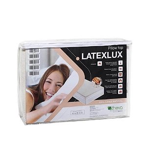 Pillow Top Casal Latexlux Theva 100% Látex Natural - 138x188