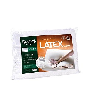 Travesseiro Latex Light, Duoflex 50x70 cm