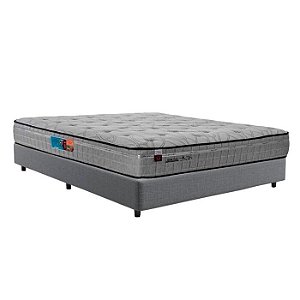 Cama Box com Colchão Casal Molas Ensacadas Soft Sense FA Colchões - 138x188