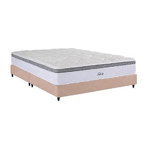 Cama Box com Colchão Queen Herval Toledo -158x198