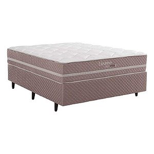 Cama Box com Colchão Casal Livorno Heval - 138x188