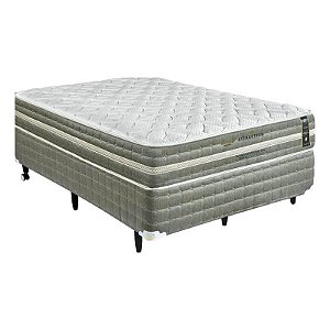 Cama Box com Colchão Solteirão Attraction King Koil - 108x198