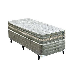 Cama Box com Colchão Solteiro King Koil Attraction - 088x188