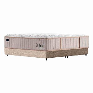 Cama Box com Colchão King Satisfaction Mannes 193x203