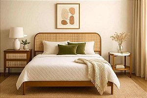Cama Malta Armil Móveis – Design Atemporal